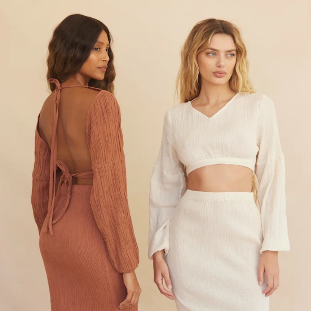 Savannah Morrow The Label - Sunnie Top in CREAM